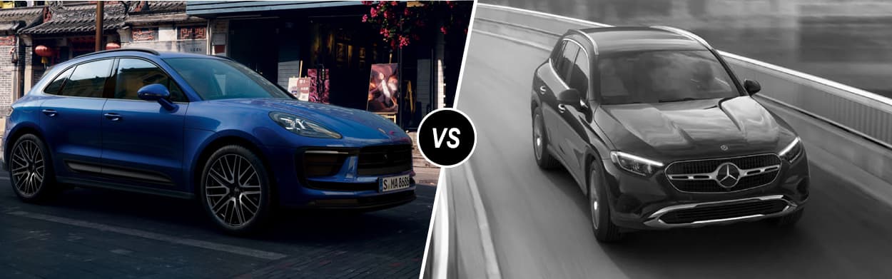 2026 Porsche Macan vs 2026 Mercedes-Benz GLC in Bakersfield, CA